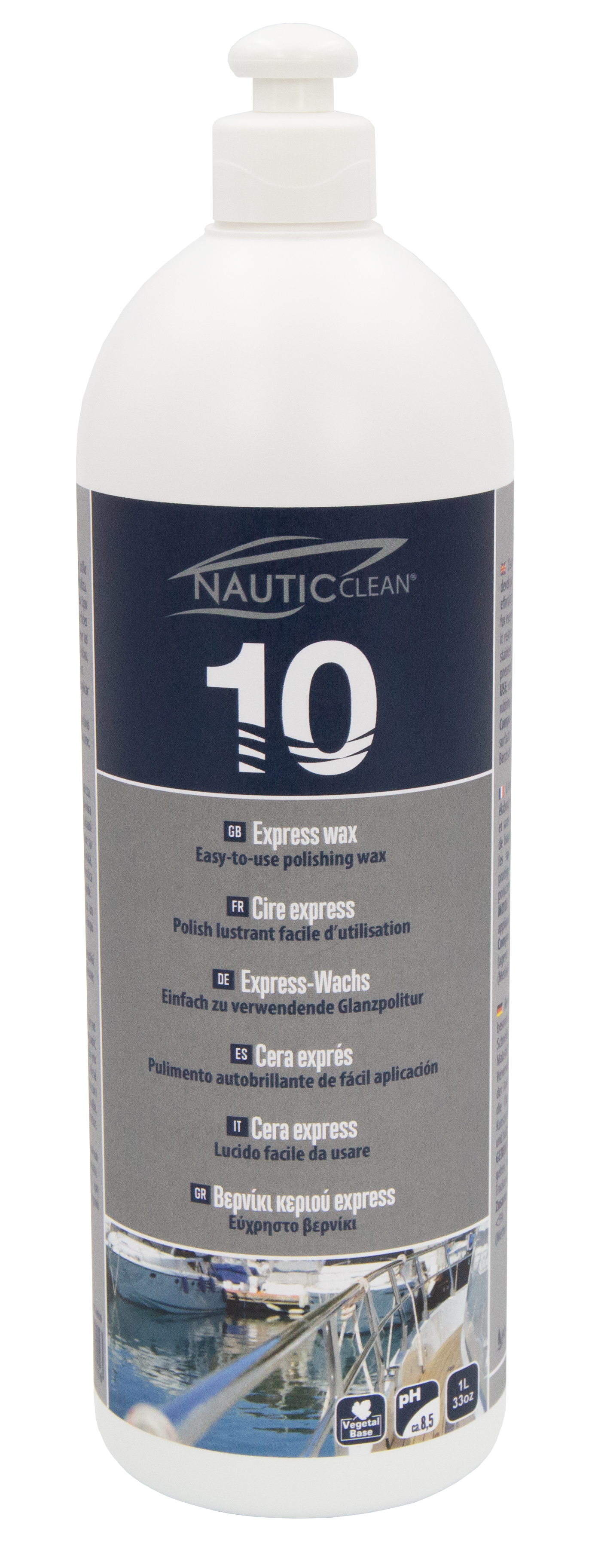NAUTICCLEAN 10 EXPRESS WACHS, 1 L