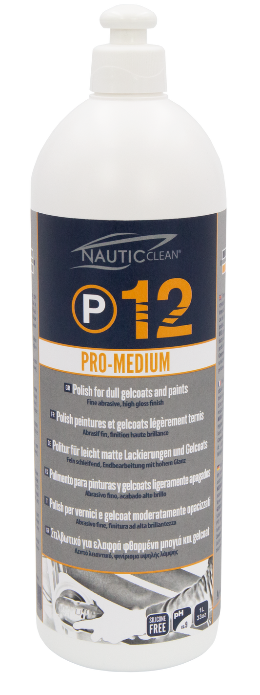 NAUTICCLEAN 12 PROFI POLITUR MEDIUM 500ml