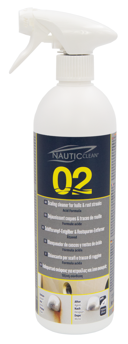 NAUTICCLEAN 02 EXTRA REINIGER FÜR RUMPF, SPRAY 75