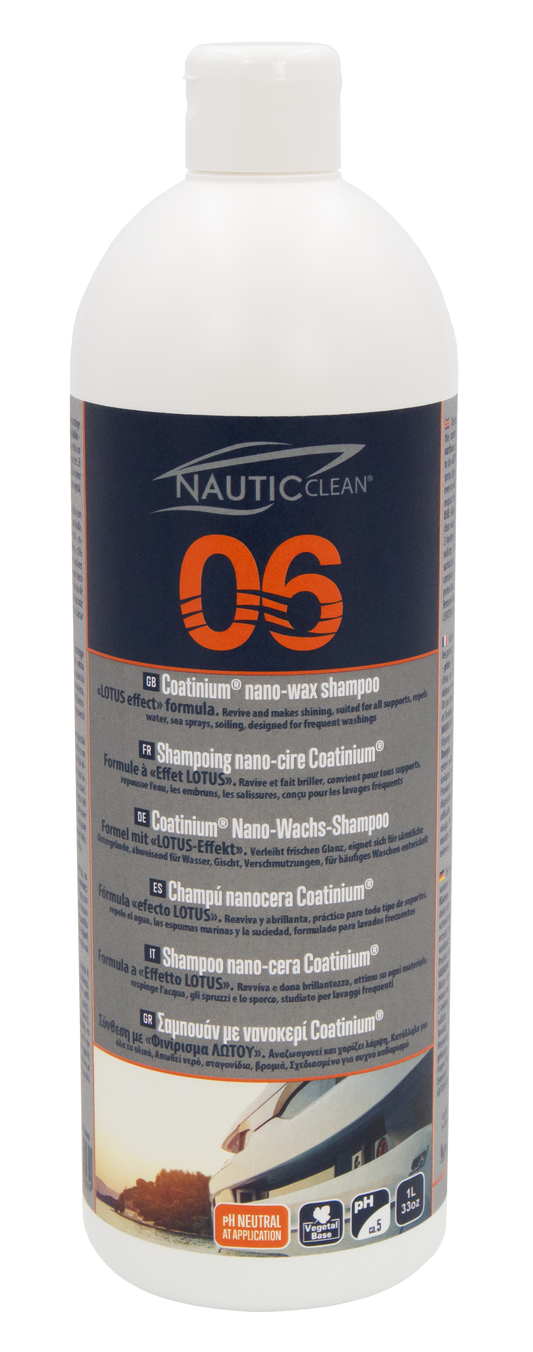 NAUTICCLEAN 06 NANO WACHS SHAMPOO, 1 L