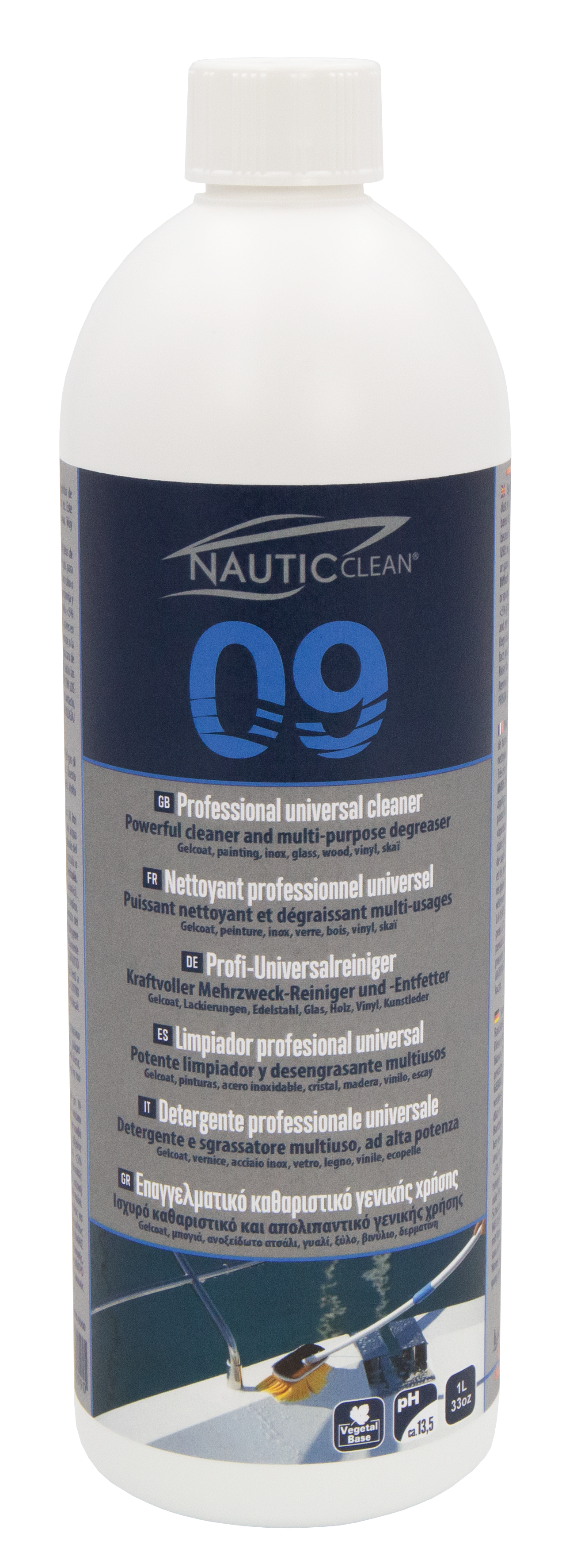 NAUTICCLEAN 09 UNIVERSAL REINIGER PROFESSIONEL, 1L
