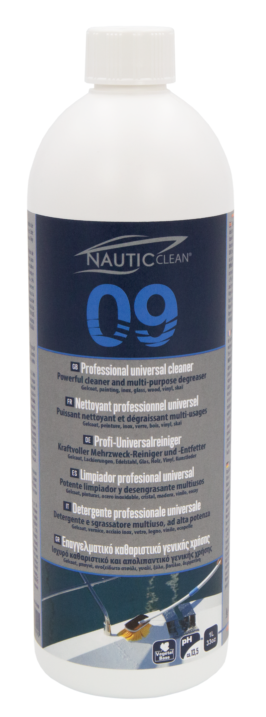 NAUTICCLEAN 09 UNIVERSAL REINIGER PROFESSIONEL, 1L