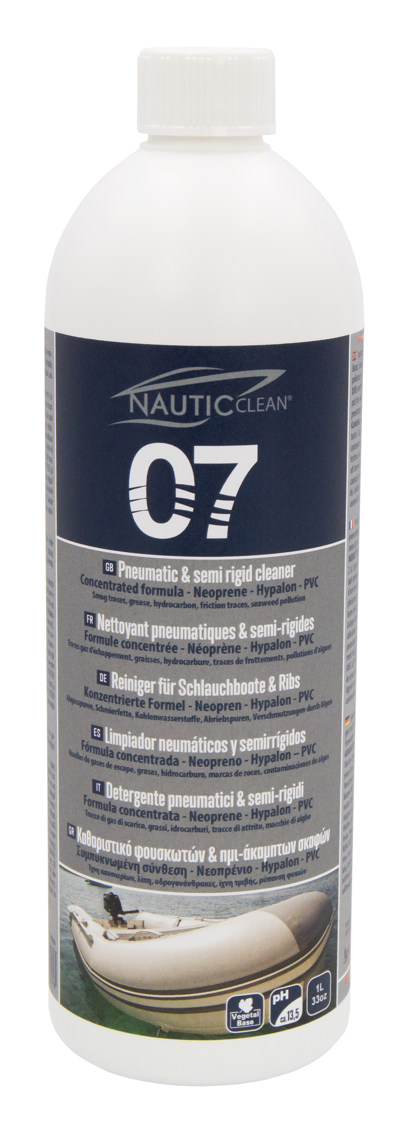 NAUTICCLEAN 07 SCHLAUCHBOOT REINIGER, SPRAY 750 M